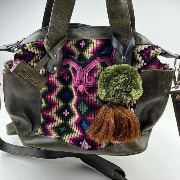 DC bags Bags Dc Bags Guatemala Leather Embroidered Backpack